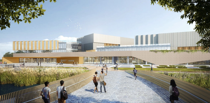 ▲上海宝山金茂双语学校