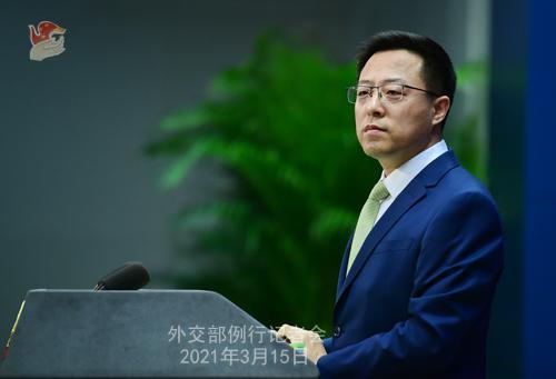 中国外交部发言人赵立坚（图源：外交部官网）