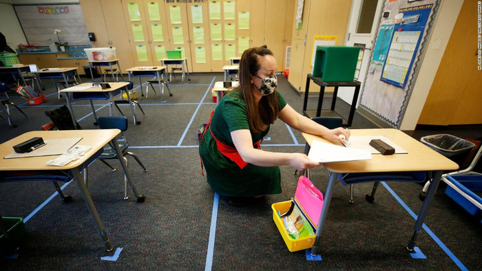 △洛杉矶县一所小学