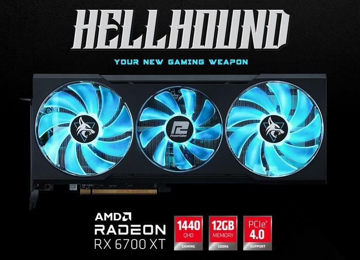 撼讯发布Radeon RX 6700 XT非公显卡Hellhound子品牌初亮相_手机新浪网