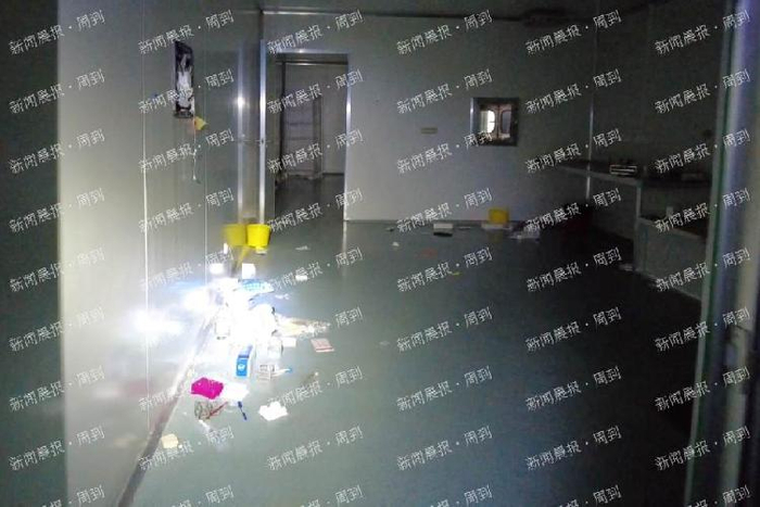 ▲“地下医院”内部