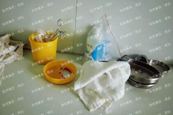 ▲被丢弃的物资