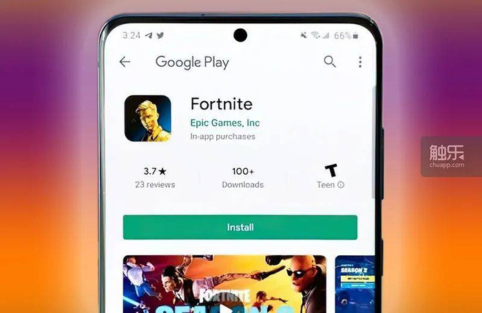 比起AppStore，《堡垒之夜》在Google Play的上架时间要晚得多