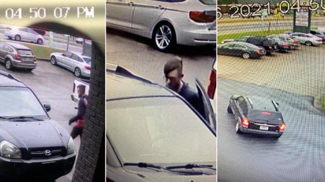 ↑案发现场监控画面图据今日美国