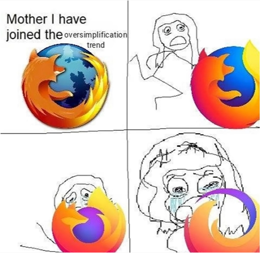 “妈，我加入了过度简化趋势”