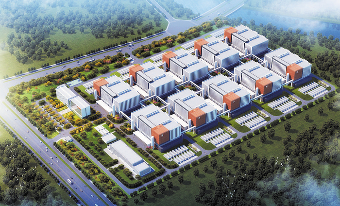 阿里云西部云计算及数字服务基地项目效果图