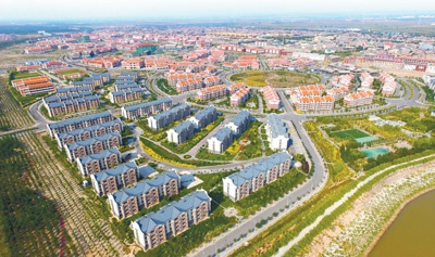 闽宁镇新貌。永宁县委宣传部供图