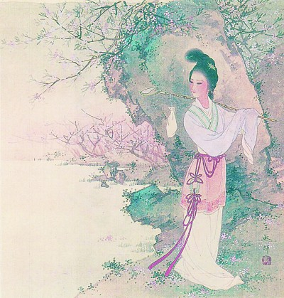    黛玉葬花（唱片封套） 王叔晖绘