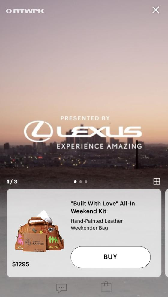 NTWRK的直播带货