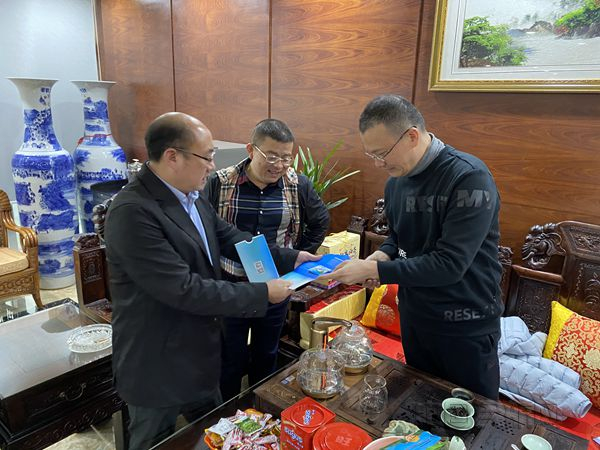 柳州机场拜访福建商会企业