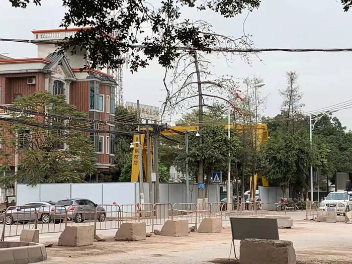 案发后，现场已封锁