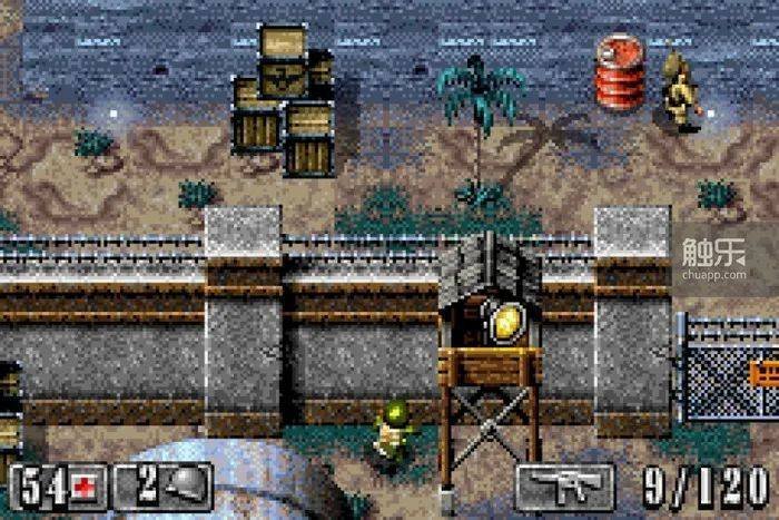 GBA版《荣誉勋章》的画面细腻