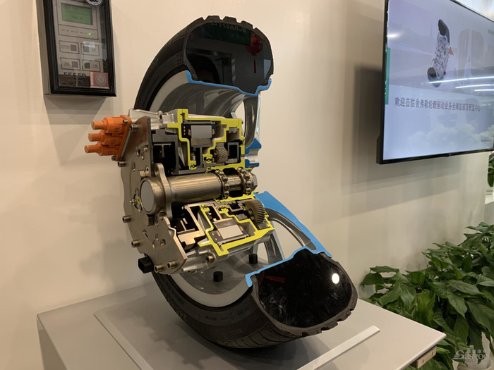 舍弗勒轮毂电机样件