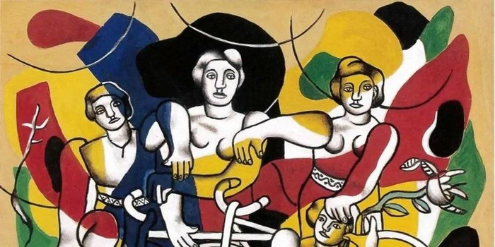 ▲图片来自：FernandLéger 作品