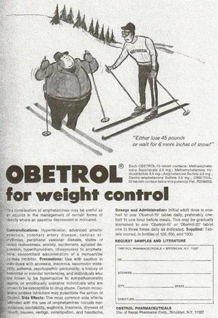 obetrol是安非他命的曾用名