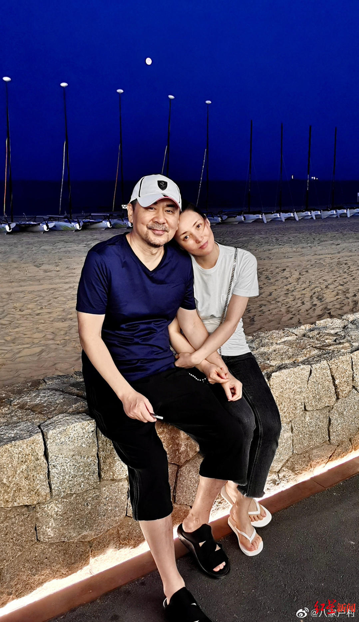 陈建斌蒋勤勤夫妇（图据陈建斌微博）