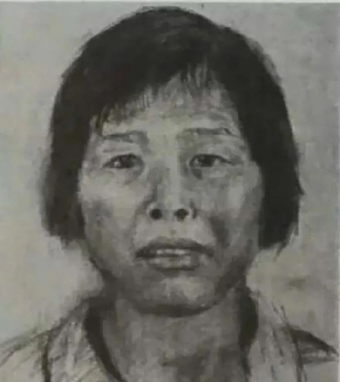 △2017年，广东警方公布的“梅姨”画像。