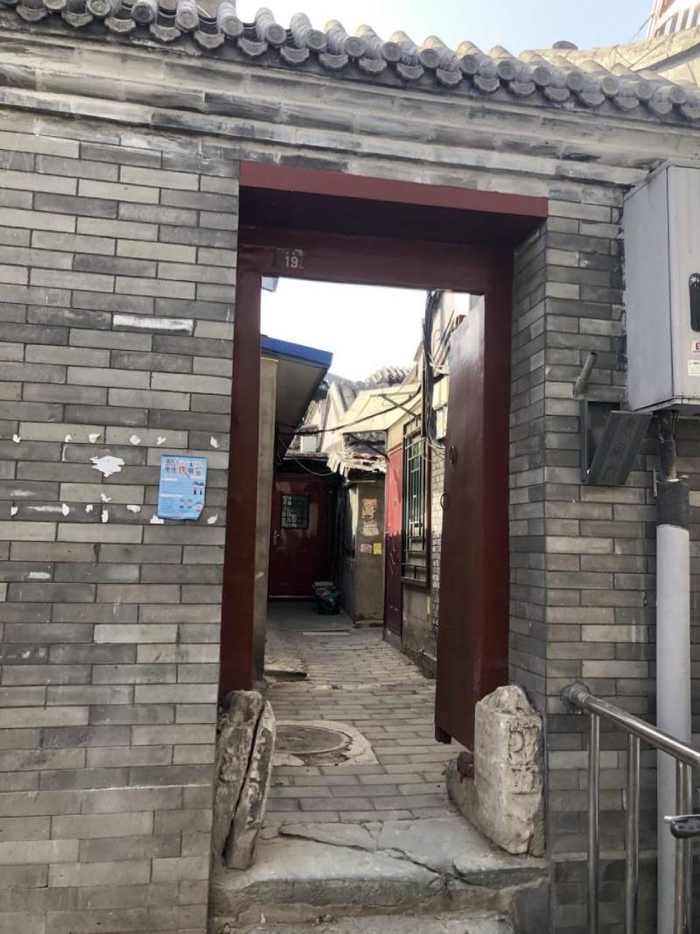 北京钟鼓楼周边的院落，此次被列入申请式退租范围。 陆肖肖摄