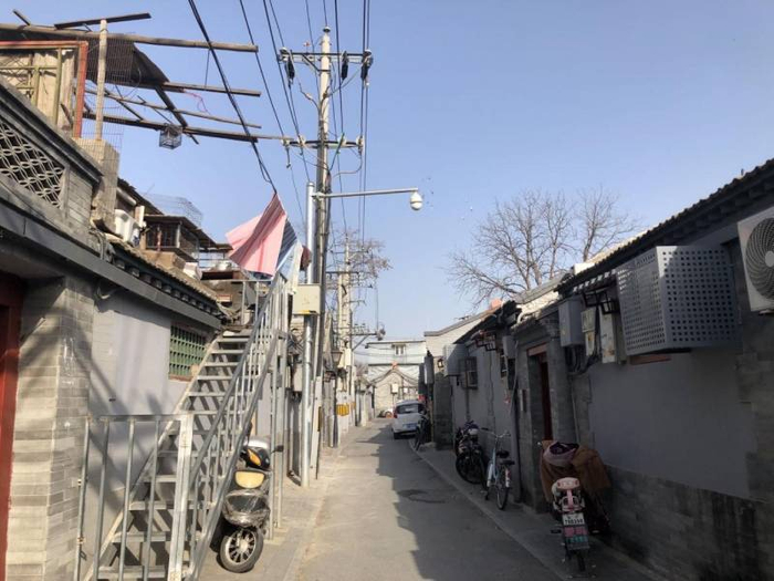北京钟鼓楼周边的胡同，此次被列入申请式退租范围。 陆肖肖摄
