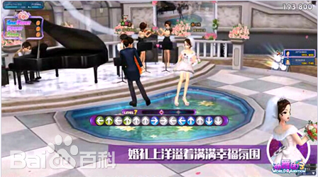 （《劲舞团》的婚礼现场）