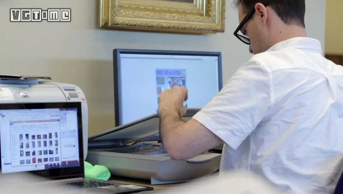 正在扫图的席法尔迪（FrankCifaldi）