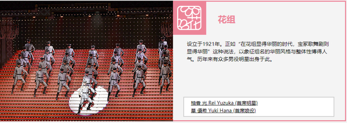 宝冢中文官网花组介绍