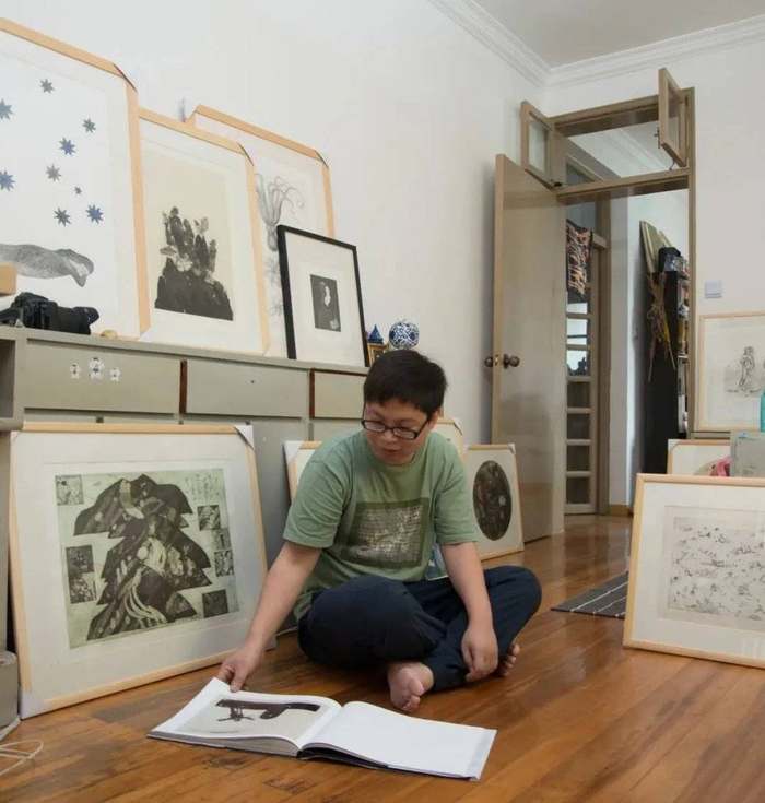 章愳和他收藏的版画