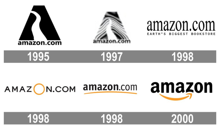 亚马逊公司Logo演变