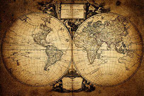 中世纪绘制的世界地图（图片来源：canterbury.ac.nz）