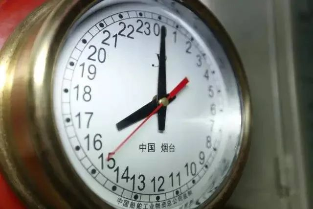 ▲潜艇中24小时的时钟