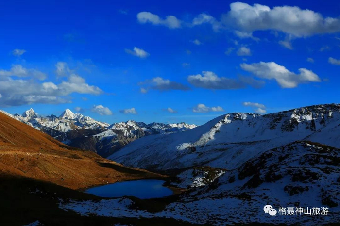 ▲格聂神山景区风景优美 图据格聂神山旅游
