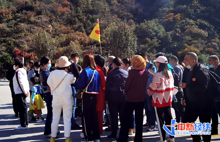 资料图：某旅游团正在参观。中新经纬张燕征摄