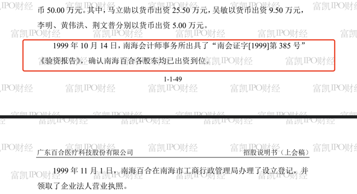 制图：富凯IPO财经&nbsp;&nbsp;来源：百和医疗招股书