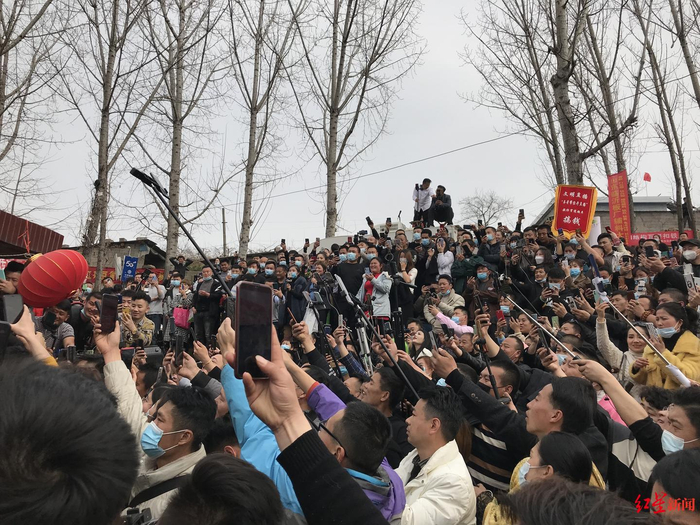 ▲直播“盛况”