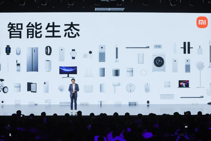3月30日发布会上所展示的米家智能生态