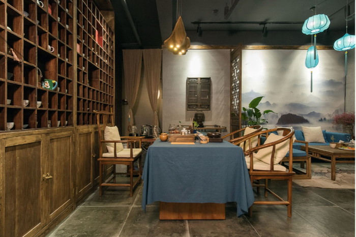 （图为我的茶室）