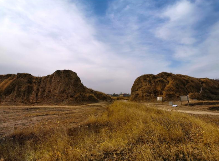 鄚州城遗址残存城墙。何岁利供图