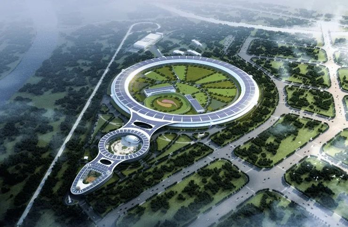 北京高能同步辐射光源效果图。中科院高能所 供图