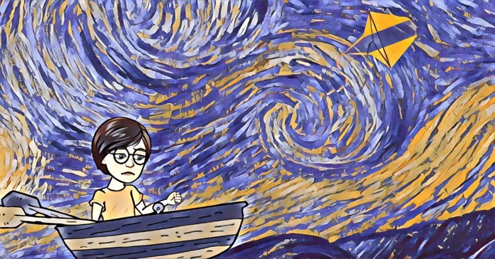 少年与星辰 |原创图片