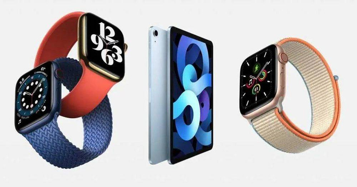 Apple Watch和iPad Pro 图片来自：Apple