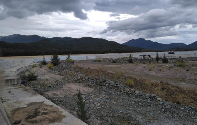 月岛填海和围堰&nbsp;&nbsp;图片来源：万宁月岛项目拆除工程临时施工便桥项目海域使用论证报告书