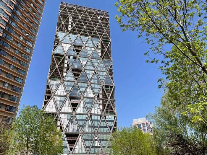 中弘大厦现状 李凯旋&nbsp; 摄