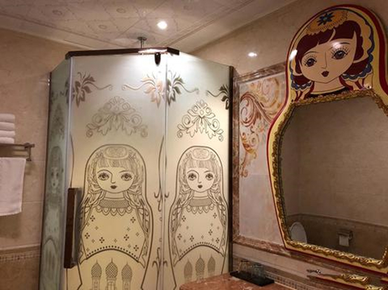 △套娃浴室 | 来源：携程旅行