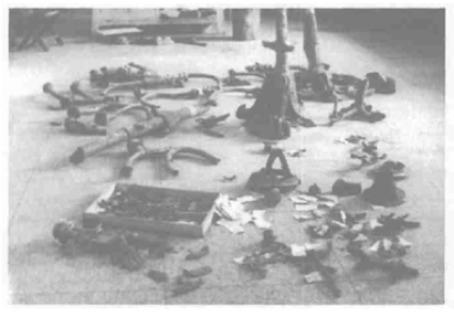 青铜神树出土时的形态