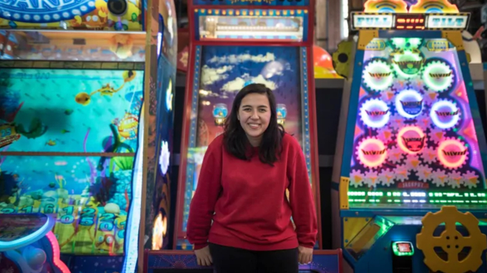 艾丽·米尔斯是近年来在Youtube上爆红的“素人网红”代表，图源：Tijana Martin