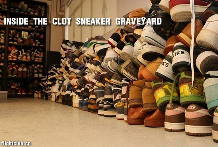 陈冠希潮鞋收藏