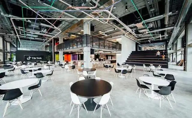 TikTok美国洛杉矶新办公室内景