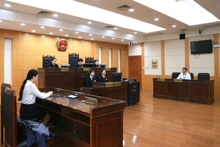 图片来源：上海浦东新区法院微博