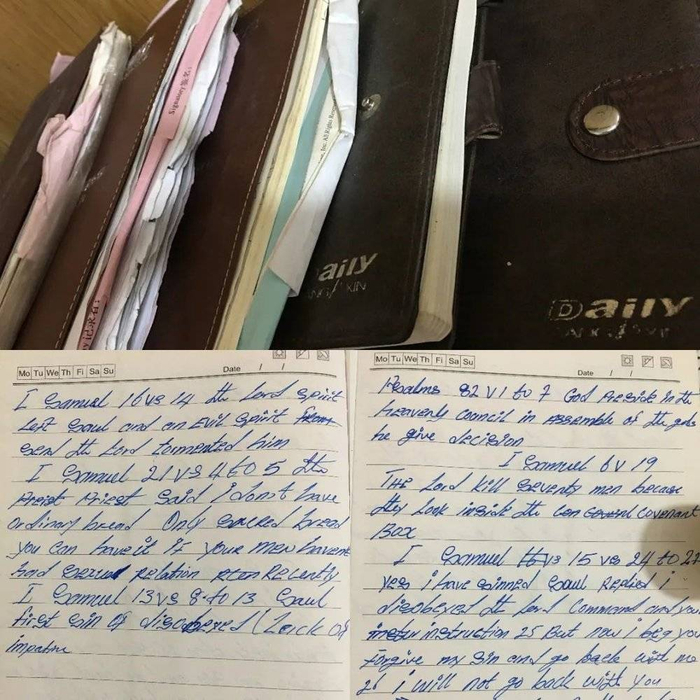 ■留下来的笔记本