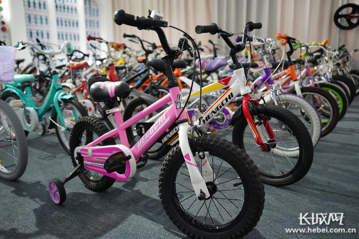 河北恒驰生产的自行车。 长城网记者 胥文燕 摄